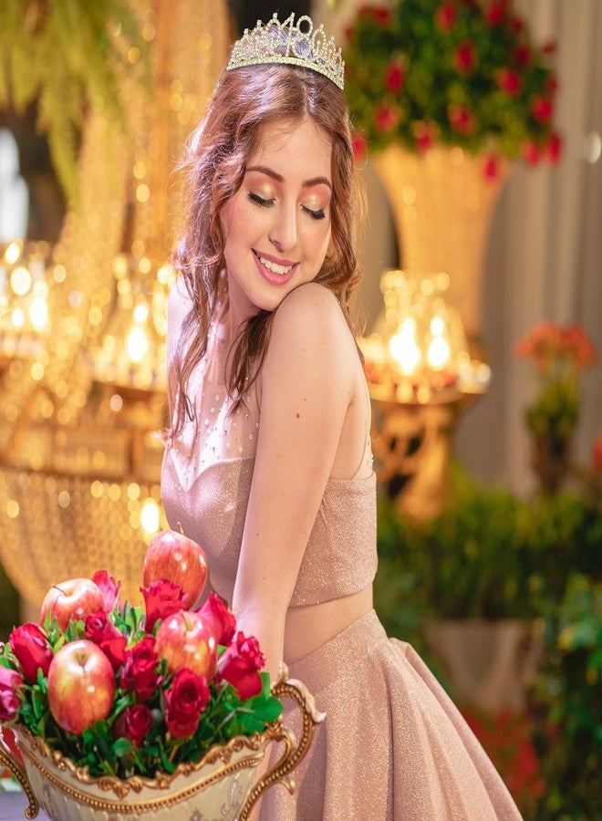 CAVETEE Gold 18th Birthday Sash and Tiara Kit - It's My Birthday Decoration for Parties - Image 4