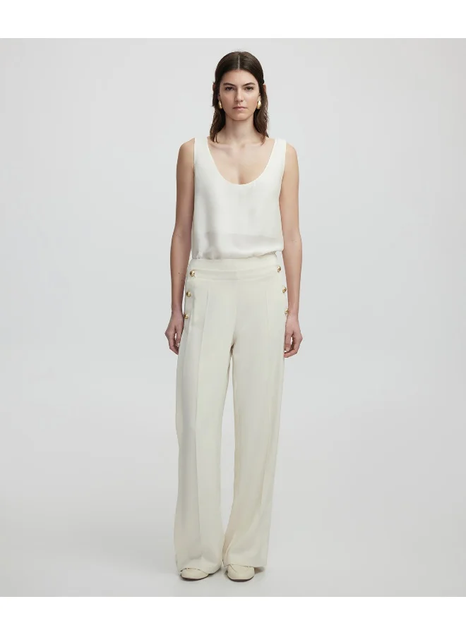 Ipekyol Trousers With Metal Buttons
