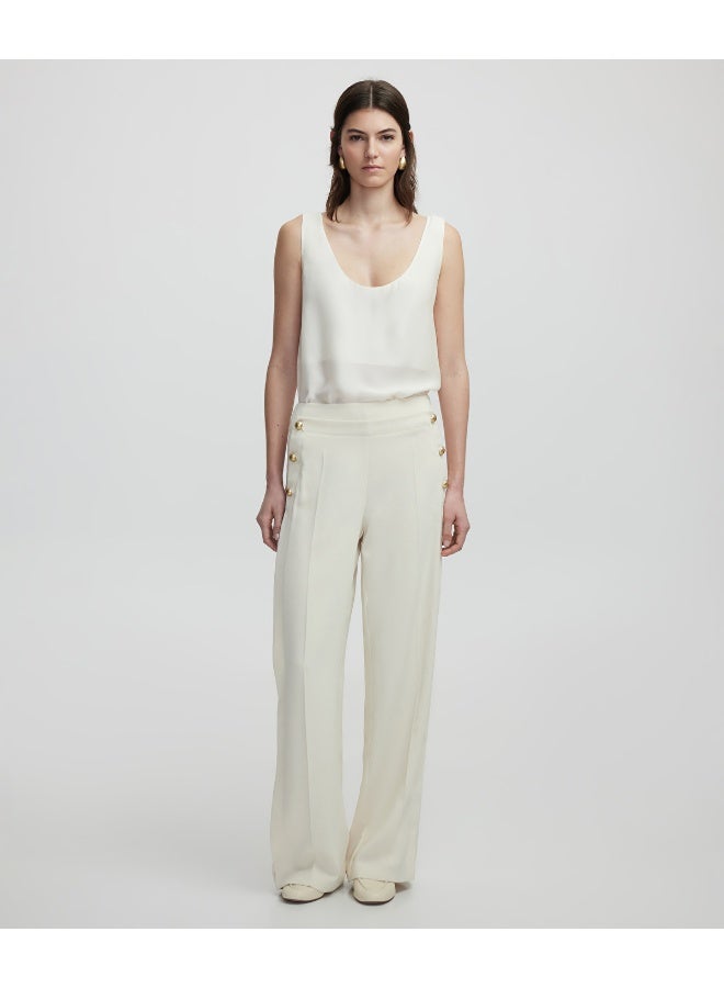Ipekyol Trousers With Metal Buttons - Image 1