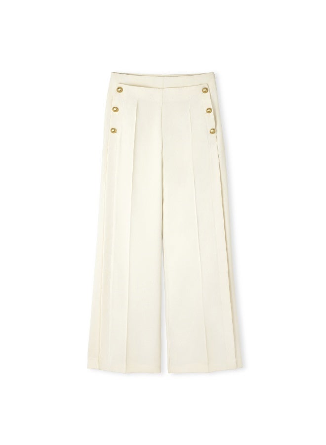 Ipekyol Trousers With Metal Buttons - Image 3