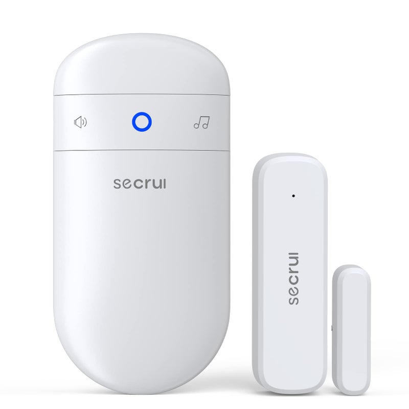 SECRUI Door Chime Door Open Sensor Chime for BusinessHome When Entering Adjustable Volume Easy Installation 400ft Range 52 Chimes M508D7