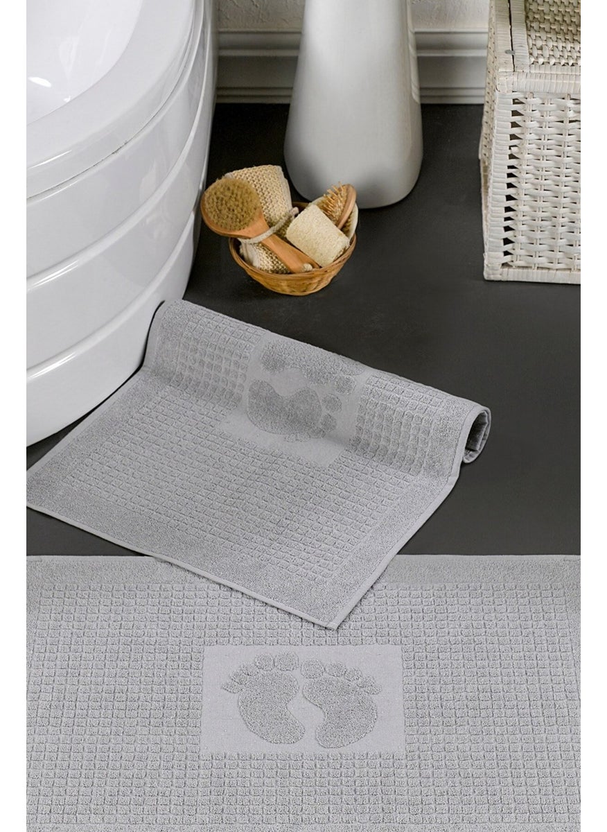 Casnack grey 2 Pieces 520 Gr. Foot Towel-Mop  - Image 2