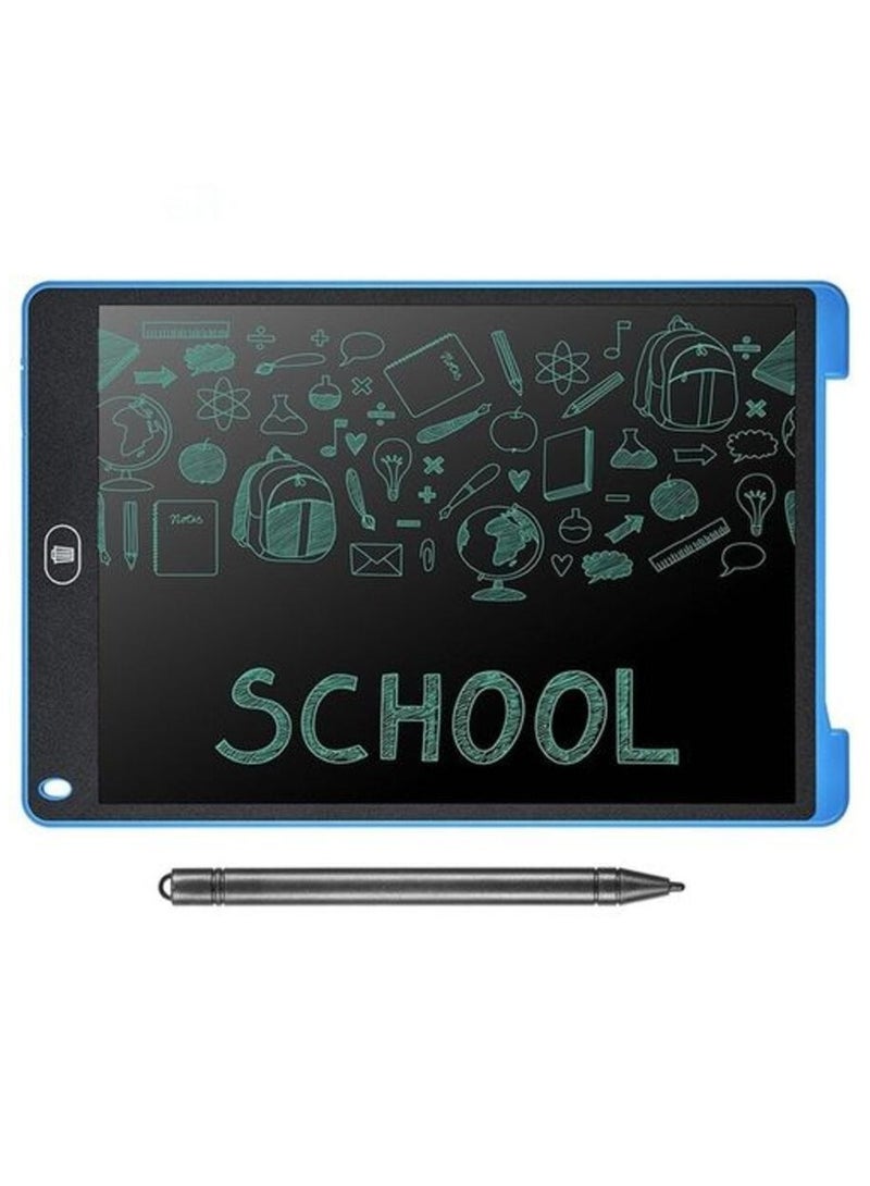 12 Inch Tablet LCD for Notes for Seniors and Kids for Writing and Communicating with Portable Smart Chalkboard - blue - Image 1