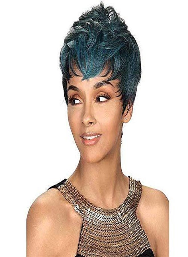 زوري شعر مستعار صناعي أنيق من زوري سيس - إتش بوني (لون أخضر ليموني) - Image 1