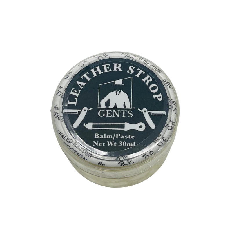 G.B.S GENTS Leather Strop Conditioning Paste â€“ 30ml Leather Balm for Razor Strops â€“ Softens, Protects & Restores Leather â€“ Maintain Straight Razor Strops, Belts & Leather Tools - Image 1