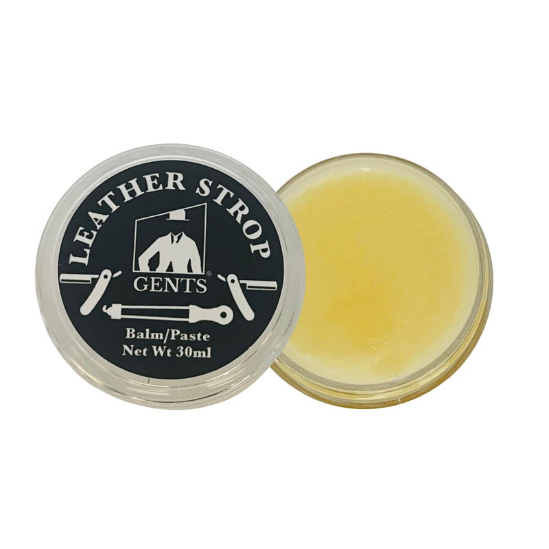 G.B.S GENTS Leather Strop Conditioning Paste â€“ 30ml Leather Balm for Razor Strops â€“ Softens, Protects & Restores Leather â€“ Maintain Straight Razor Strops, Belts & Leather Tools - Image 2