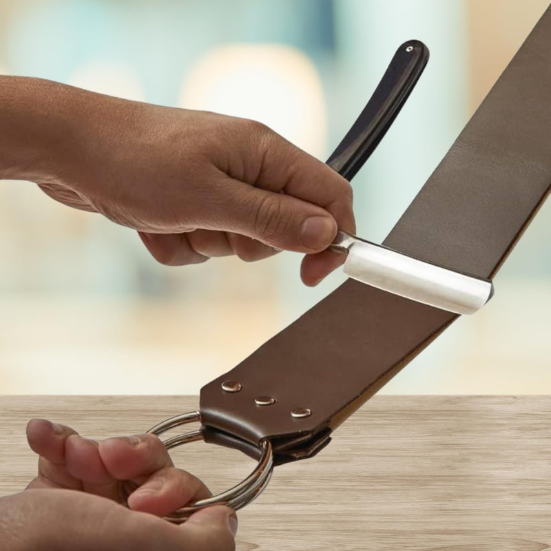 G.B.S GENTS Leather Strop Conditioning Paste â€“ 30ml Leather Balm for Razor Strops â€“ Softens, Protects & Restores Leather â€“ Maintain Straight Razor Strops, Belts & Leather Tools - Image 4