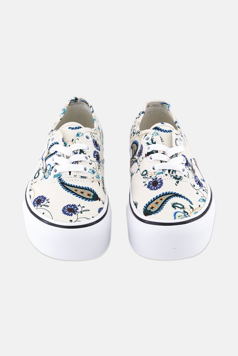 VANS Women Authentic Stack Lace Up Shoes, White  - Image 2