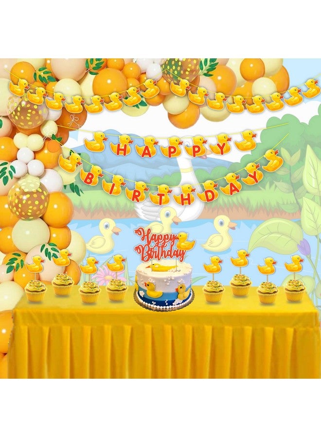 Seyal® Cartoon Duck Theme Birthday Party Supplies - Image 4