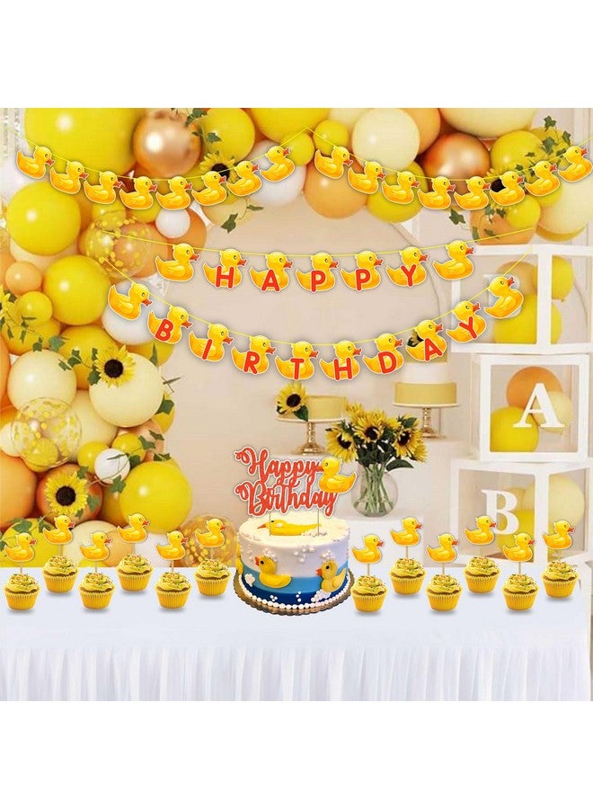 Seyal® Cartoon Duck Theme Birthday Party Supplies - Image 1
