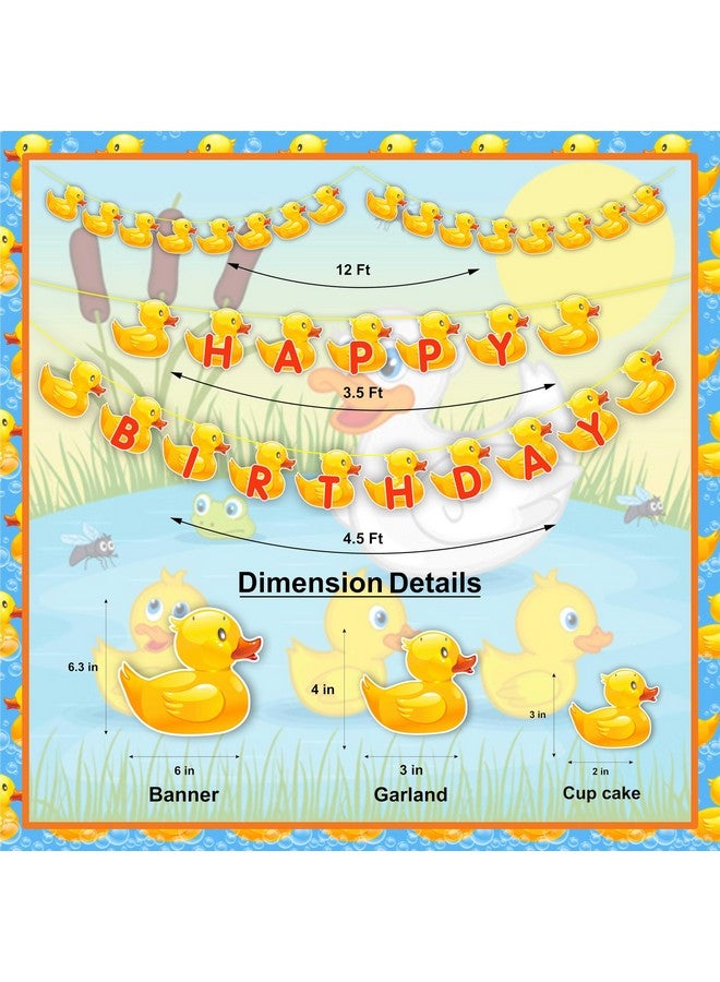 Seyal® Cartoon Duck Theme Birthday Party Supplies - Image 2