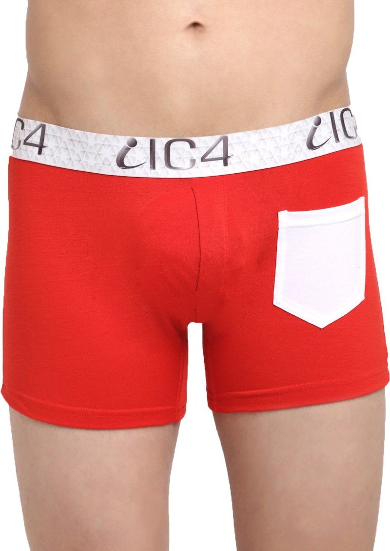 IC4 Store Red Men's Pocket Trunks for Men - Image 2