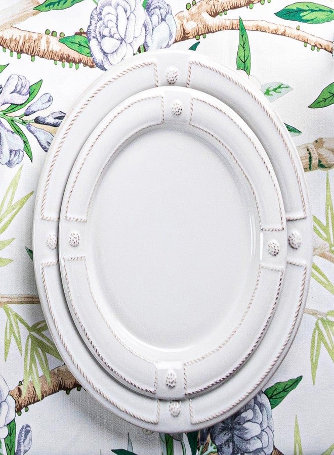 Juliska Berry & Thread French Panel Dinner Plate - Whitewash - Image 4