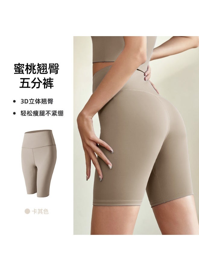 Women Sports Short Yoga Legging Shorts Squat Proof High Waist Fitness Tight Shorts Quick Drying Cycling Workout Gym Shorts - Image 1
