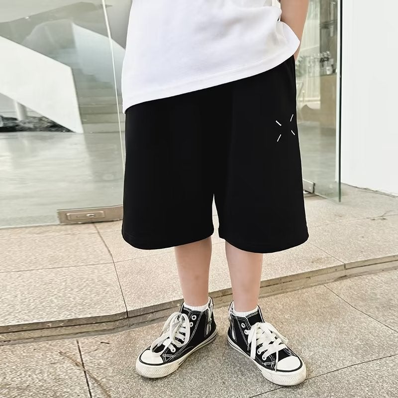Children's Thin Shorts Summer 2023 New Boys Casual Loose Pants Stylish Boys Summer Sports Pants - Image 3