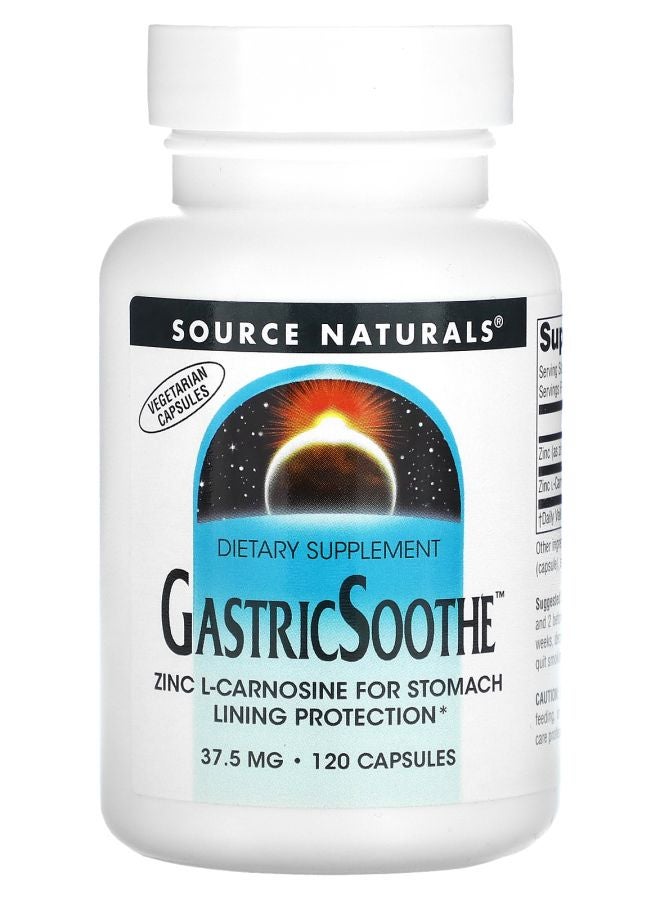 GastricSoothe 37.5 mg 120 Capsules