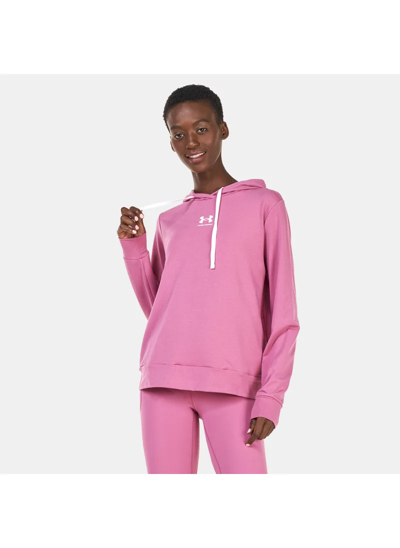 UNDER ARMOUR Women's UA Rival Terry Hoodie