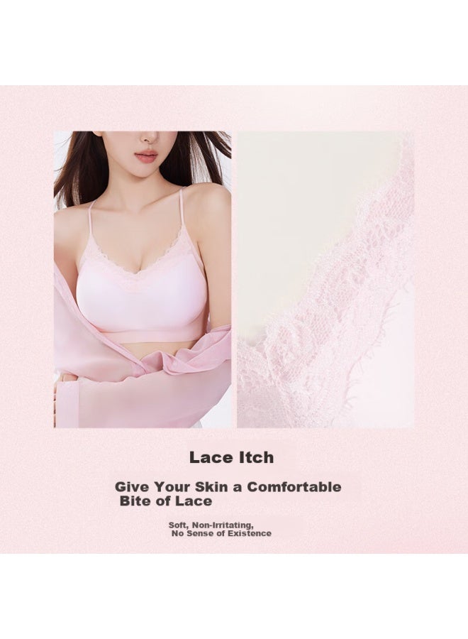 Liberal Ziyouxi Women's Bra 10a Antibacterial Brassiere Summer Push-up Lift Lace Seamless Cool Breathable - Image 4