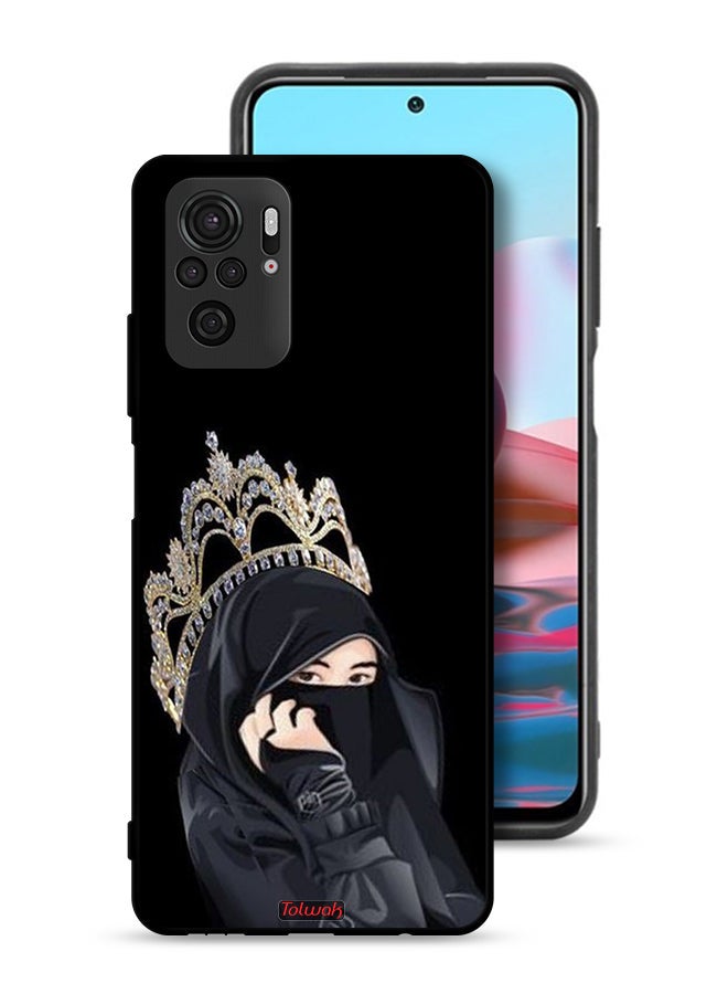 Tolwak Xiaomi Redmi Note 10S Protective Case Cover Queen Girl - Image 1