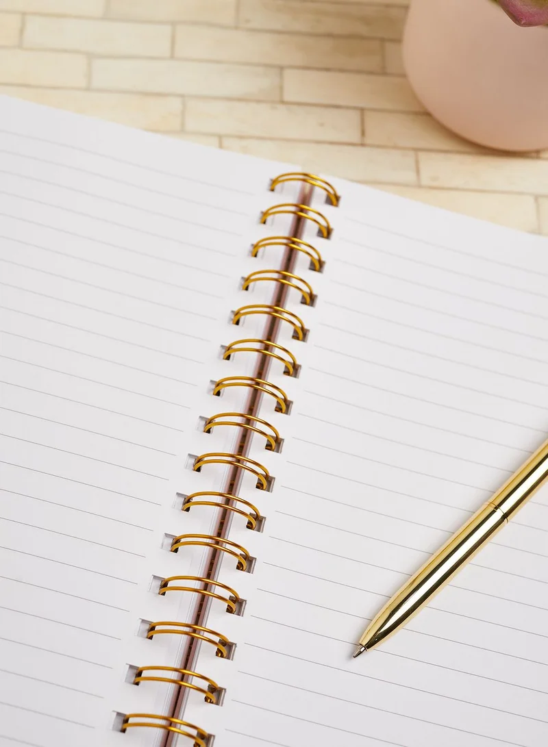 AURORA A5 English Monogram Notebook - N