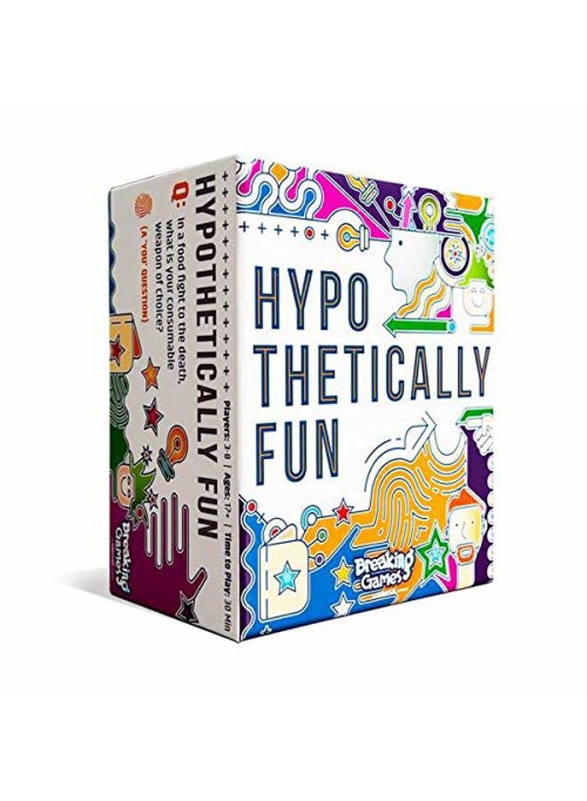 Breaking Games Hypothetically Fun - an Icebreaker Card Game, 350 Thought-Provoking Questions for Deeper Connections & Endless Laughs - Perfect for Game Night & Gatherings, Ages 17+ - Image 1