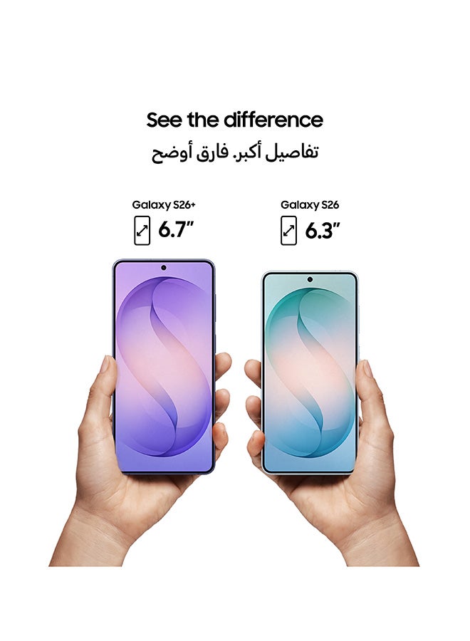 سامسونج جالاكسي S26 بلس ثنائي الشريحة أزرق سماوي 12 جيجابايت رام 256 جيجابايت 5G - النسخة الدولية - Image 3