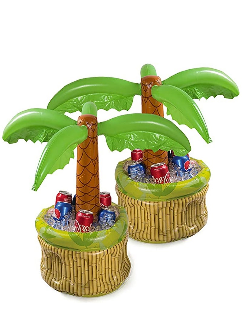 Generic - Beverage Cooling Ice Bar 26 Inch Inflatable Cooler, Cooler for Parties, Party Supplies for Summer Party Decorations, Inflatable Palm Tree for Beach Pool Parties 1 Piece - Image 1