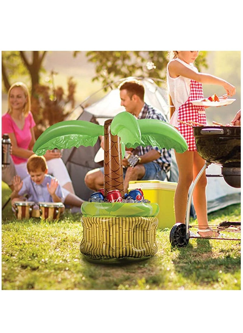 Generic - Beverage Cooling Ice Bar 26 Inch Inflatable Cooler, Cooler for Parties, Party Supplies for Summer Party Decorations, Inflatable Palm Tree for Beach Pool Parties 1 Piece - Image 1