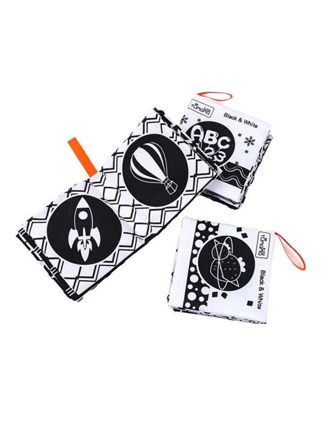 إسكدنيا مجموعة كتب تعليمية للأطفال مصنوعة من القماش، 3 قطع - Image 2