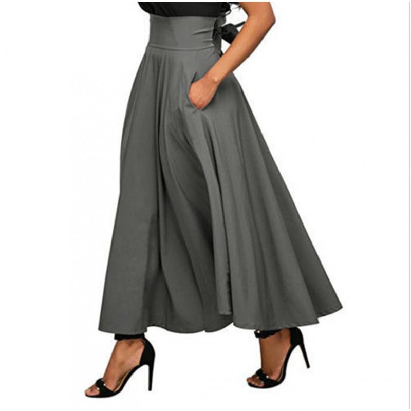 2026 New Multicolor A-line Maxi Skirt, Hot Selling Versatile Skirt - Image 5