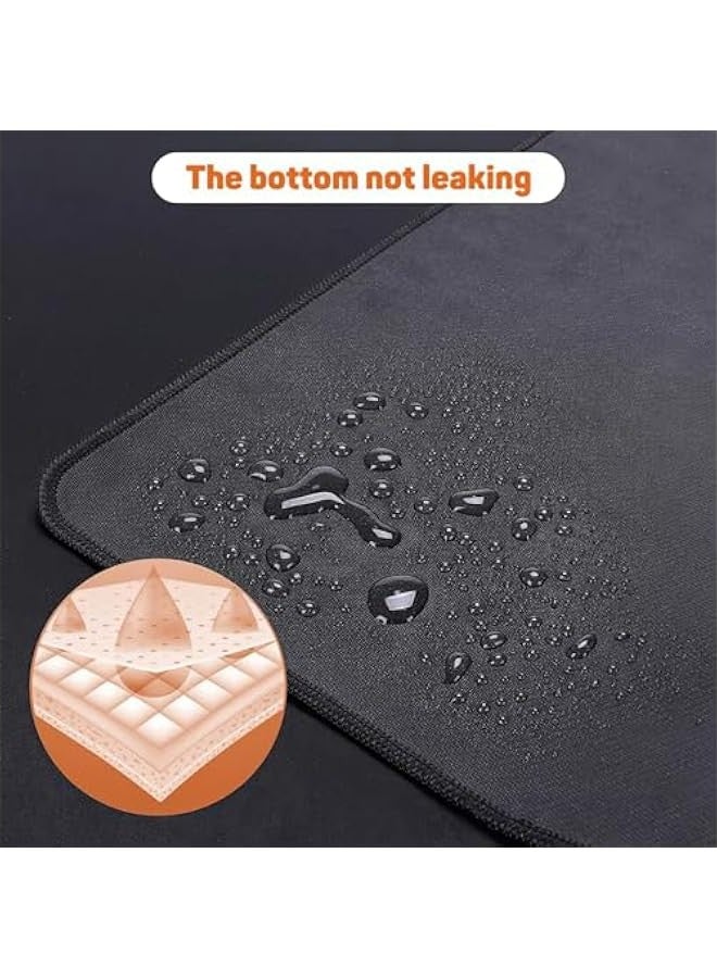 بيوينتي Large Induction Hob Protector Mat, Hob Cover, Silicone Cover for Induction Hobs, Electric Cooker Scratch Protector for Induction Stove, Ceramic Hob Covers, Multifunctional Silicone Mats (61x53cm) - Image 2