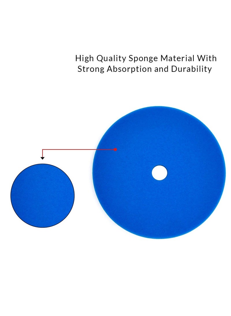 MUNTAQI Polishing Pad Soft Cut 6 Light Cut Polishing Foam Pad Finishing Waxing Foam Pad HRD - Image 2