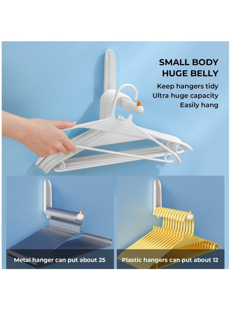 Suntown 2 Pack Wall Hooks, Adhesive Hooks for Walls No Damage, Coat Hook with Specially Customized Sealant, Sticky Hooks for Hanging Hangers, Towels, Bags, Clothes, Bathrobes, Paper Rolls - Image 5