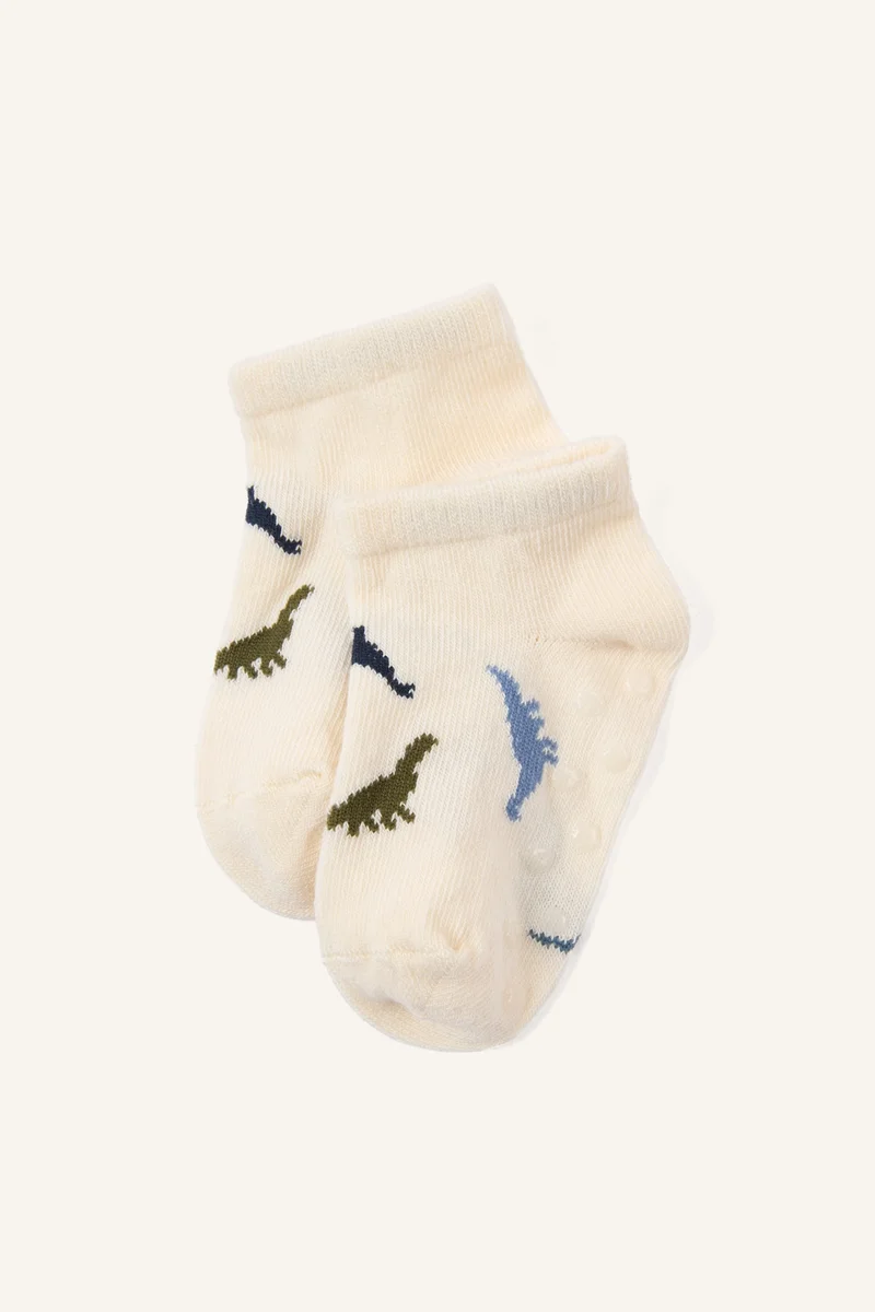 ديفاكتو Baby Boy Animal 4 piece Short Socks