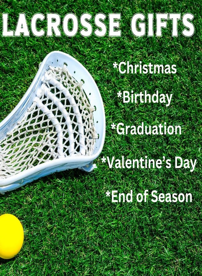 Infinity Collection Girls Blue Hair Accessories, No Crease Hair Elastics Set, Lacrosse Gift - Image 4