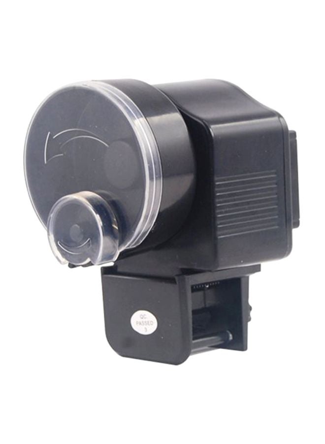 OUTAD Automatic Electronic Fish Food Feeder Black 11x8.5x11.5cm - Image 4