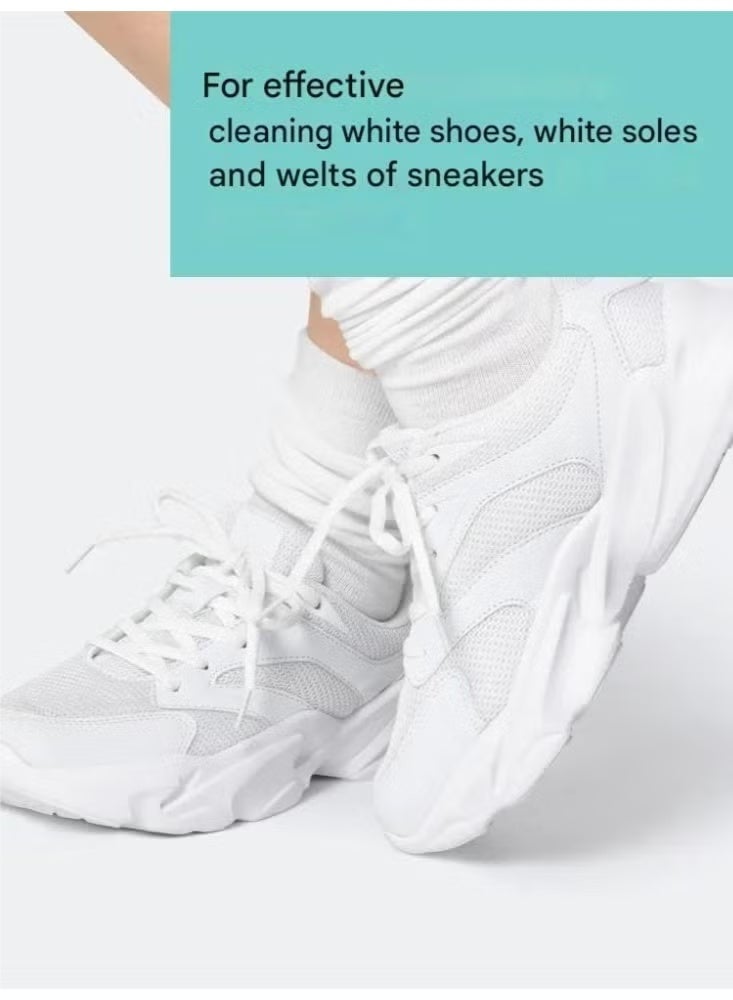 Silver Foaming Shoe Cleaner with Built-in Brush – 150ml - Image 2