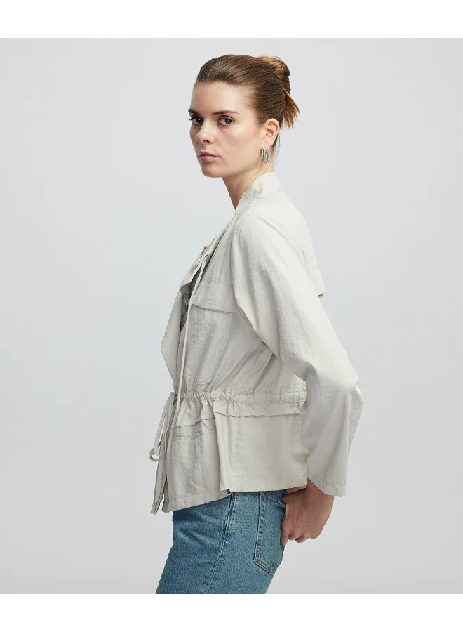 Ipekyol Adjustable Waist Unlined Jacket