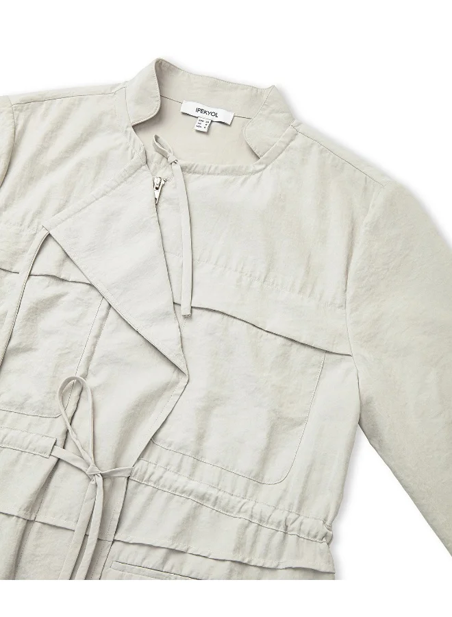 Ipekyol Adjustable Waist Unlined Jacket