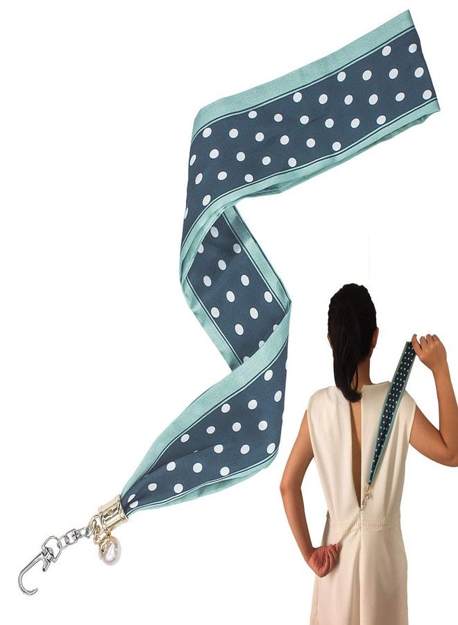 ZipSeven Zipper Puller for Dress and Boots Zipper Helper Zip Up and Down Pull Assistant with Easy Zip Aid Puller by Yourself with Jewelry (Green, Standard) - Image 1