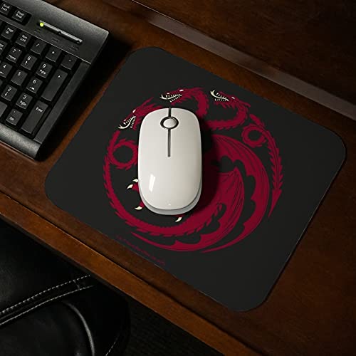 GRAPHICS & MORE Game of Thrones Targaryen Sigil Low Profile Thin Mouse Pad Mousepad Rubber multi-colored - Image 2
