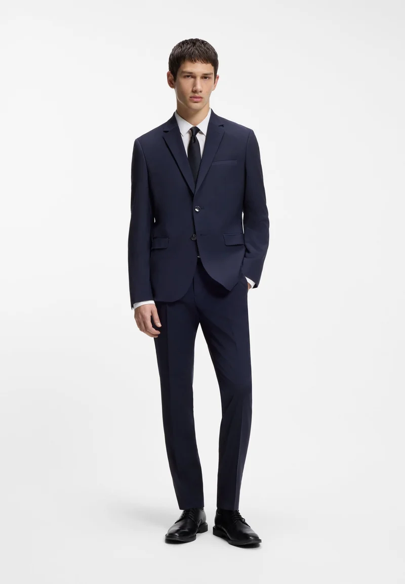 HUGO Two-piece extra-slim-fit suit in a wool blend