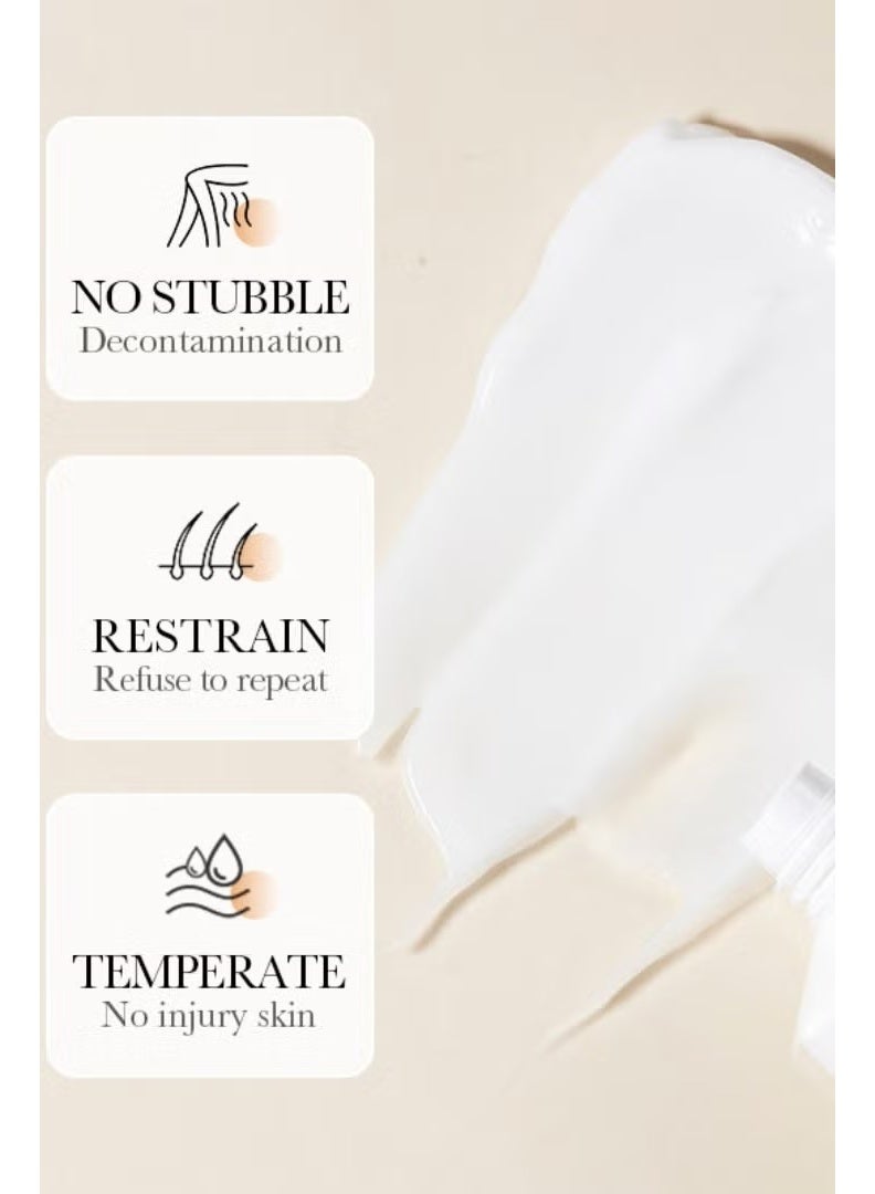 BIO AQUA Aloe Vera Extract Mild Hair Removal Cream 60 g Gentle Painless Hair Remover Moisturizing Skin Care - Image 4