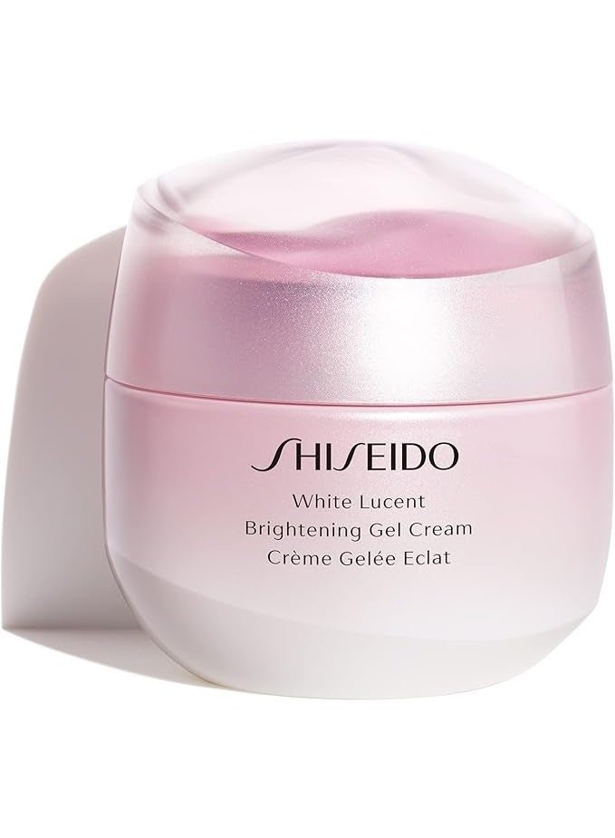 Shiseido White Lucent Brightening Gel Cream Brightening Moisturizer Dark Spots Discoloration 24 HR Hydration Non Comedogenic All Skin Types 50 ml - Image 1