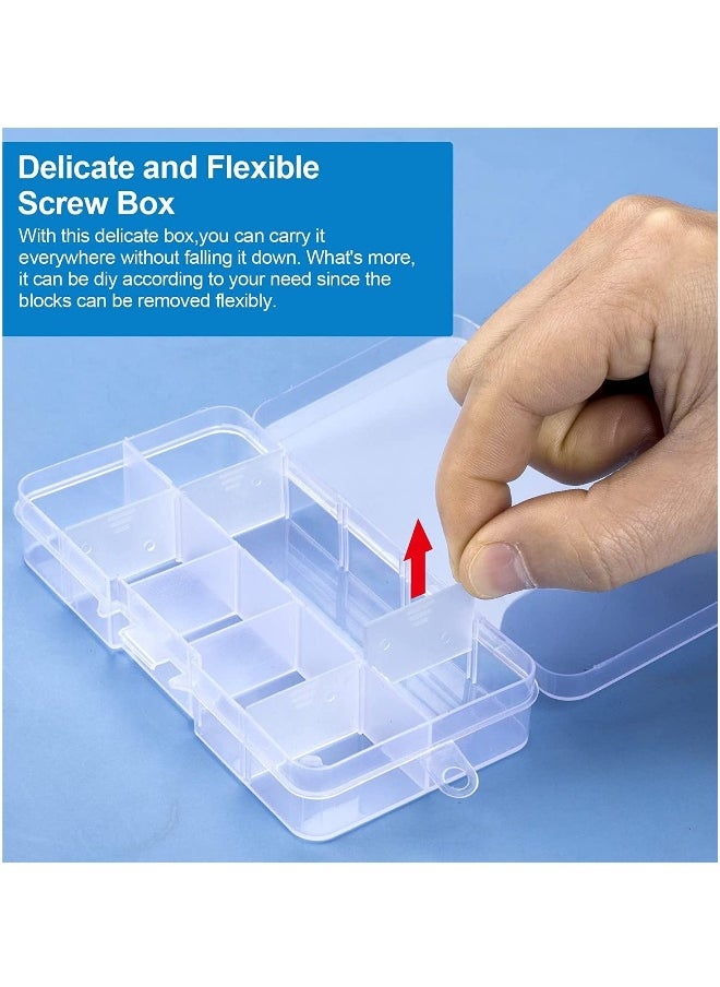 Generic - Glasses Repair Tool Kit 550 Pcs Spectacles Repair Screws Set with Mini Screwdriver Screws Nuts Silicone Nose Pads Tweezer Glasses Cloth - Image 1