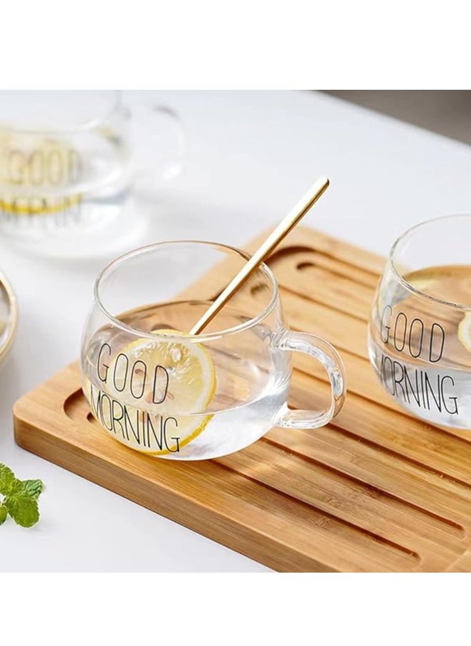 Clear Glass Coffee Mugs for  Tea (Good Morning) - pzsku/Z92B0AEA89CDD1439B228Z/45/_/1715502207/15d16cf7-38e5-4d7b-b586-779d5cbad13e