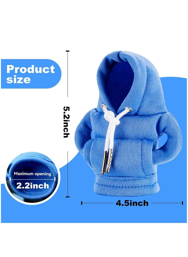 سيسلي غطاء مقبض ناقل حركة السيارة بتصميم هودي، غطاء عصا الجير للسيارات اليدوية والأوتوماتيكية، إكسسوارات داخلية للسيارة - Image 2