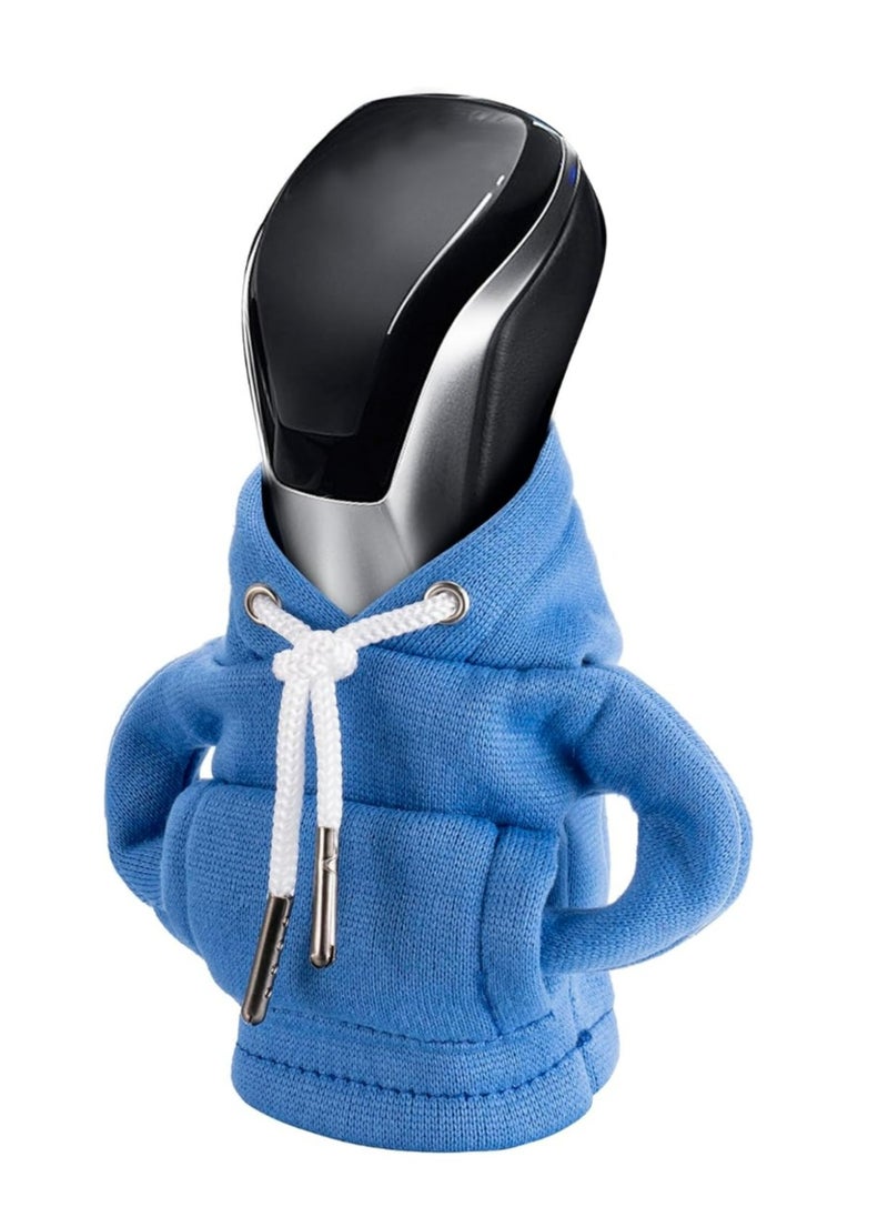 Generic Gear Shift Cover, Car Gear Shift Cover Hoodie, Mini Hoodie for Car Shifter, Shift Knob Cover, Automotive Interior Accessories, Shift Knobs Fashionable Hooded Shirt Car  - Image 1