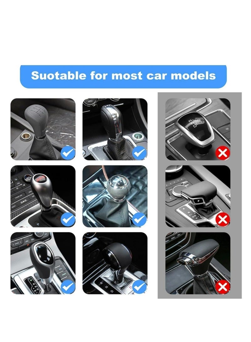 Sisily Car Gear Shift Hoodie Cover, Gear Shifter Knob Cover for Manual and Automatic Cars, Fabric Gear Stick Cover Interior Accessories - Image 3