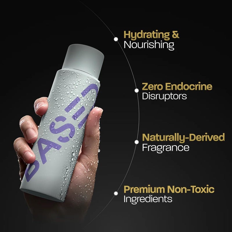 Based Bodyworks BASED Shower Duo Shampoo & Conditioner Bundle with Peppermint Oil & Coconut Oil, Cleansing Shampoo & Hydrating Conditioner for Men, No Sulfates, Silicones, or Parabens, 12 fl oz (Pack of 2) - Image 3